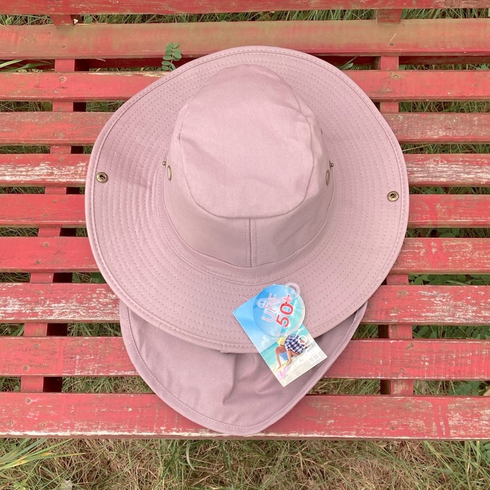 Hat Upf 50+ Rating Moda Goods Gray Purple Size Medium Large — image 6 of 8